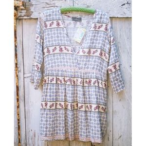 "For Sienna" Boutique Floral Printed Tunic